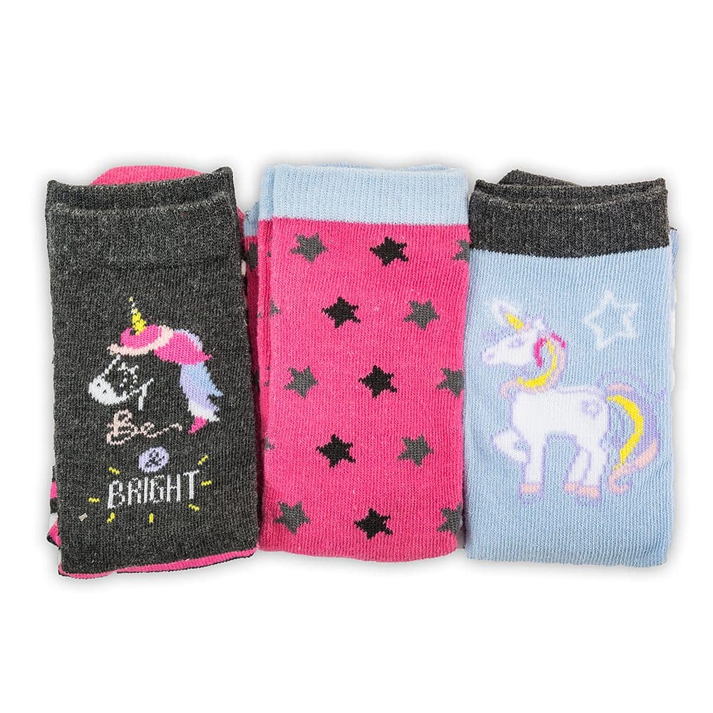veselé ponožky FUNNY dívčí - 3pack, Pidilidi, PD0134-01, holka - 23-26 - doporučení od Chytrej dárek (139 Kč)