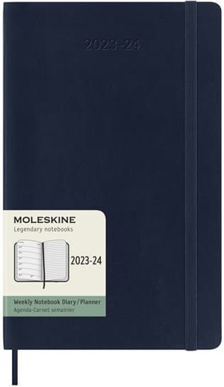Moleskine 18měsíční plánovací zápisník 2023-2024 měkký modrý L - doporučení od Chytrej dárek (673 Kč)