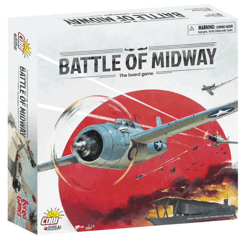 Strategická deskovka Bitva o Midway COBI