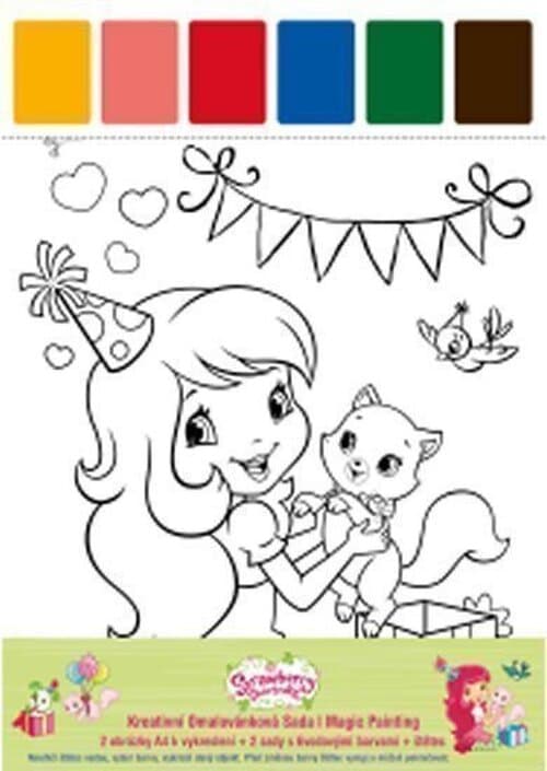Strawberry - Kreativní omalovánková sada Magic Painting - doporučení od Chytrej dárek (58 Kč)